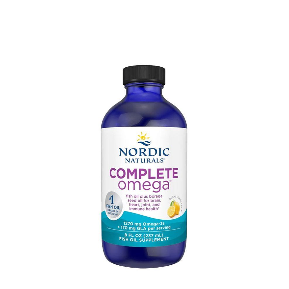 Teljes spektrumú omega, Nordic Naturals Complete Omega, 237 ml, citrom íz