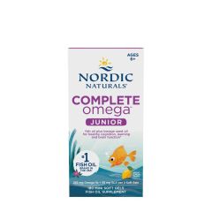 Teljes spektrumú omega gyermekeknek, Nordic Naturals Complete Omega Junior, 180 lágykapszula, citrom íz