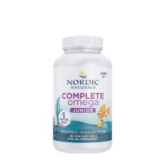 Teljes spektrumú omega gyermekeknek 283 mg, Nordic Naturals Complete Omega Junior 283 mg, 180 lágykapszula, citrom íz