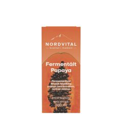 Fermentált papaya- és nonikoncentrátum, Nordvital Fermented Papaya Concentrate + Noni, 500 ml