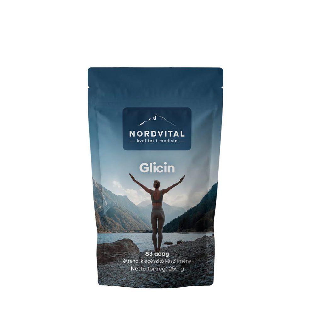 Glicin por, Nordvital Glycine, 250 g