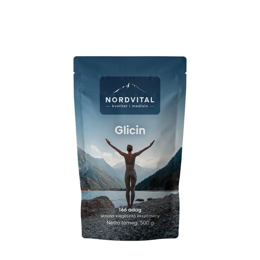 Glicin por, Nordvital Glycine, 500 g