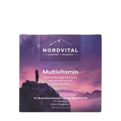 Multivitamin, Nordvital Multivitamin, 30+30 kapszula