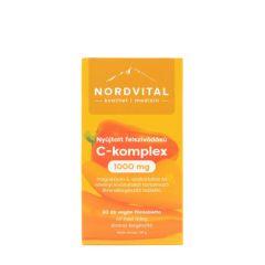 C-vitamin komplex, Nordvital Vitamin C-Complex, 60 tabletta