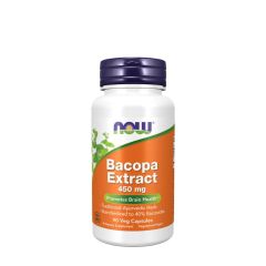 Bacopa-kivonat 450 mg, Now Foods Bacopa Extract 450 mg, 90 kapszula