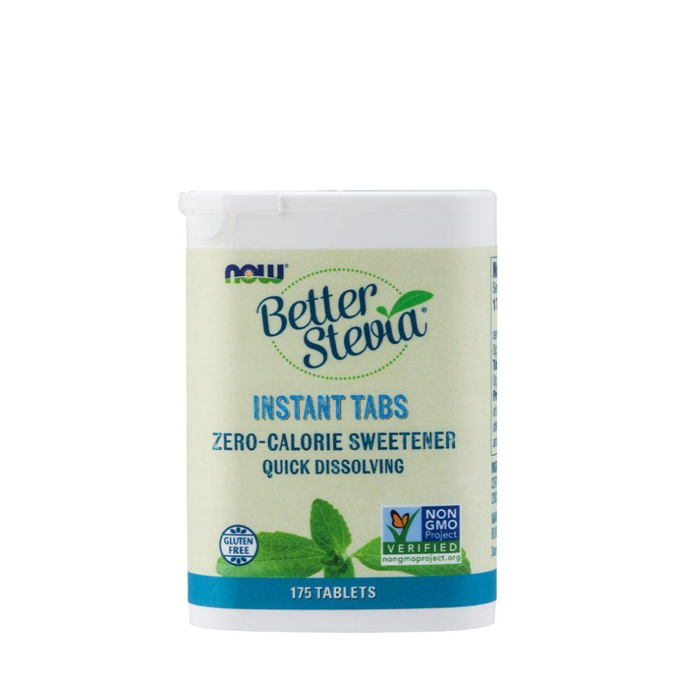 Sztívia tabletta, Now Foods BetterStevia® Instant Tabs, 175 tabletta