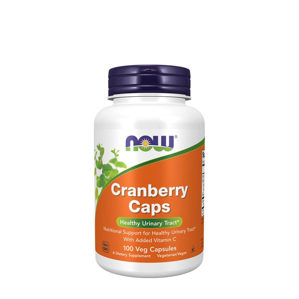 Tőzegáfonya-kapszula, Now Foods Cranberry Caps Capsules, 100 kapszula