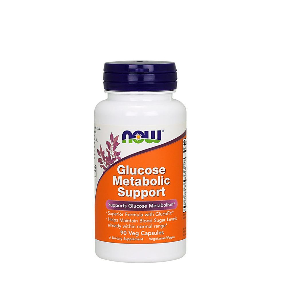 Glükózanyagcsere-támogató komplex, Now Foods Glucose Metabolic Support, 90 kapszula