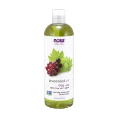 Szőlőmagolaj, Now Foods Grapeseed Oil, 473 ml