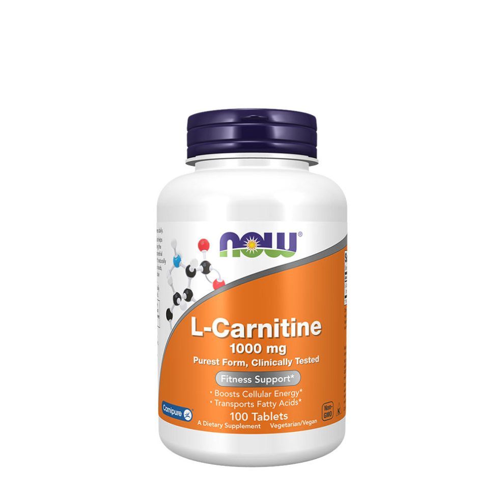 L-karnitin 1000 mg, Now Foods L-Carnitine 1000 mg, 100 tabletta