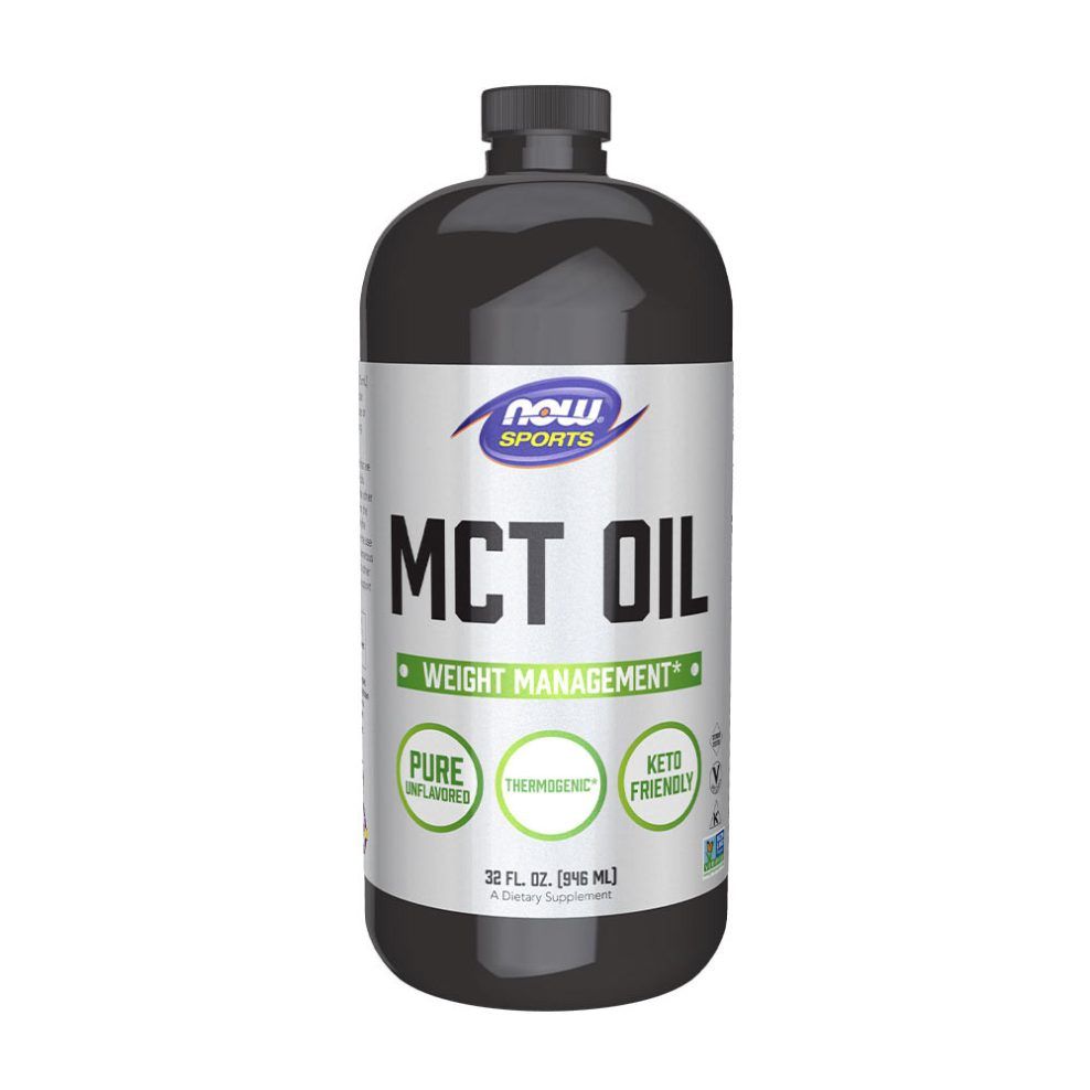 Organikus MCT-olaj, Now Foods MCT Oil, Organic, 946 ml