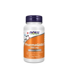 PharmaGABA 250 mg, Now Foods PharmaGABA® 250 mg, 60 kapszula