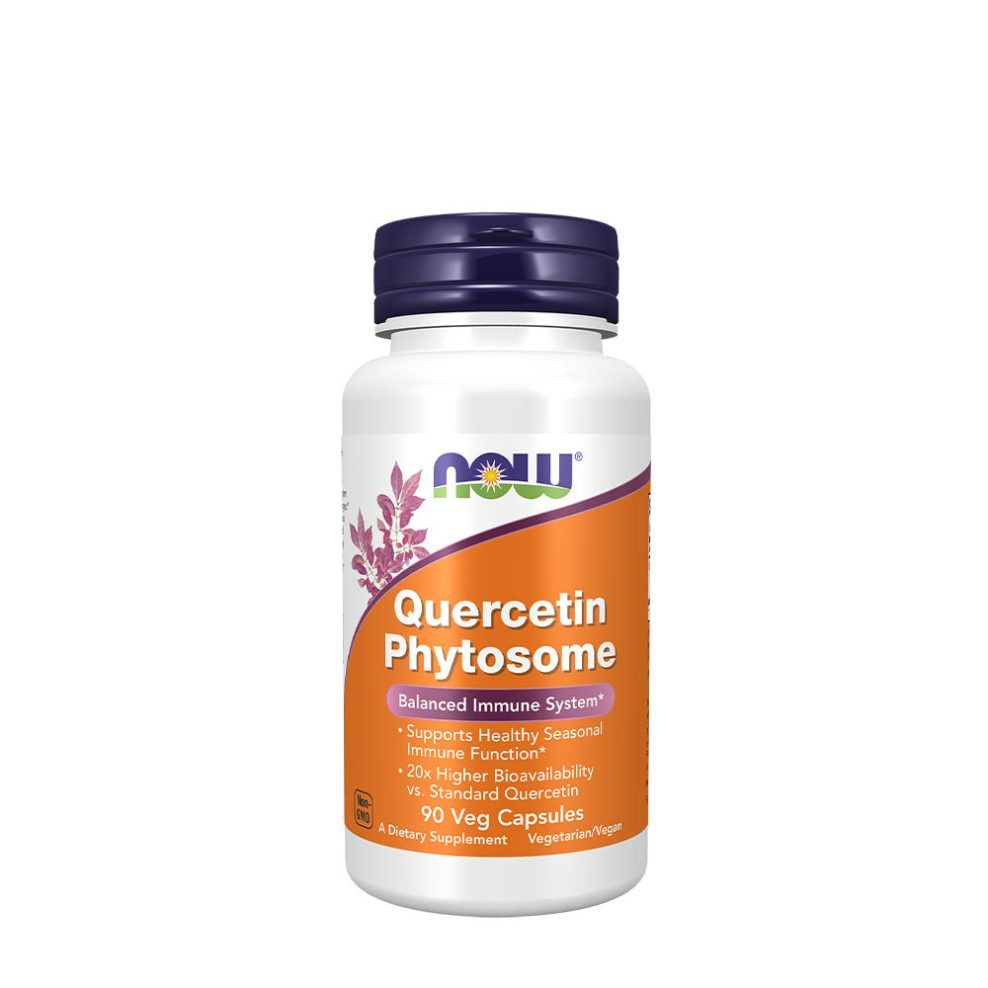 Fitószómás kvercetin, Now Foods Quercetin Phytosome, 90 kapszula