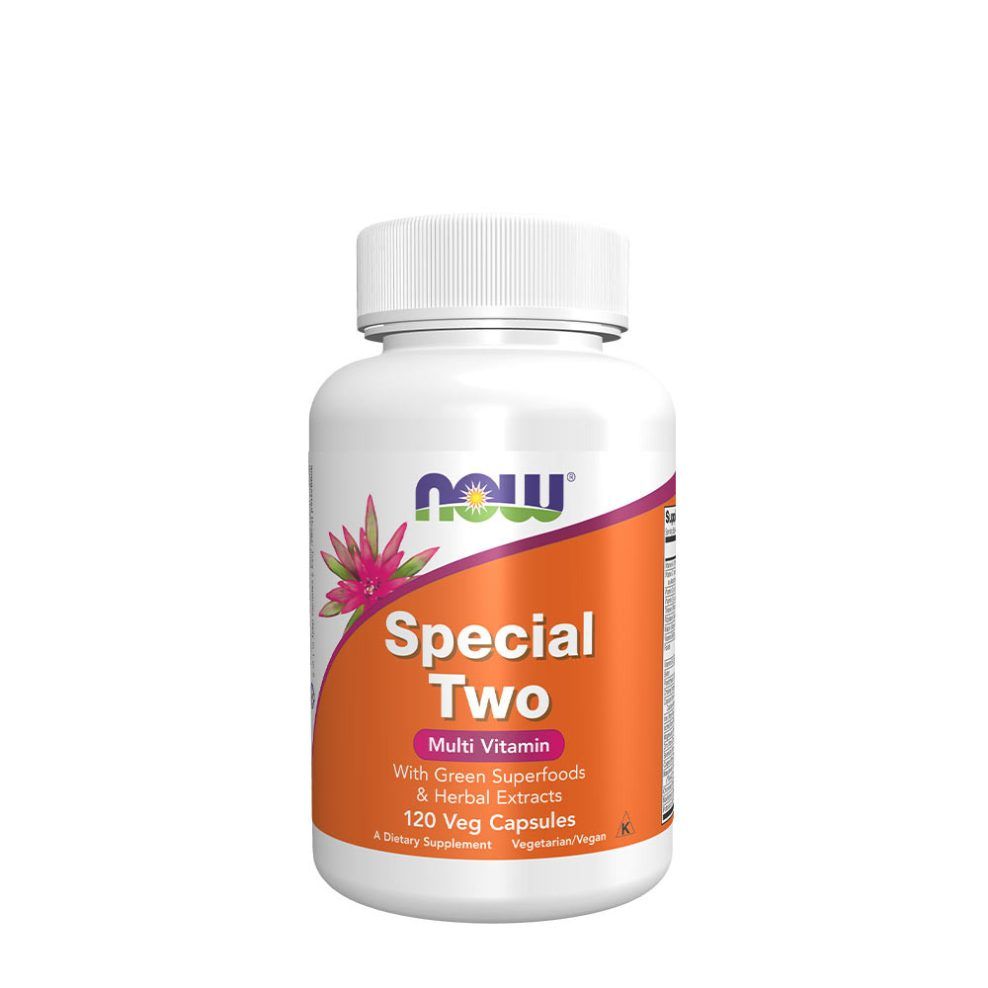Két összetevős multivitamin, Now Foods Special Two, 120 kapszula