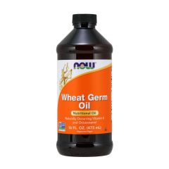 Búzacsíraolaj, Now Foods Wheat Germ Oil Liquid, 473 ml