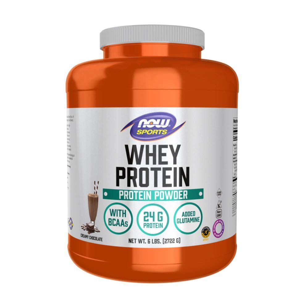 Tejsavófehérje, Now Foods Whey Protein, 2722 g