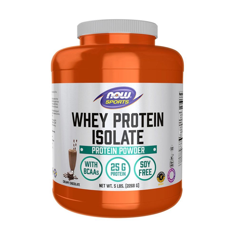 Tejsavófehérje-izolátum, Now Foods Whey Protein Isolate, 2268 g