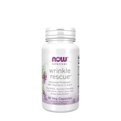 Ránctalanító növényi kapszula, Now Foods Wrinkle Rescue™ Veg Capsules, 60 kapszula