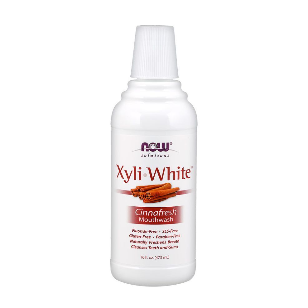 Szájvíz, Now Foods XyliWhite Refreshmint Mouthwash, 473 ml