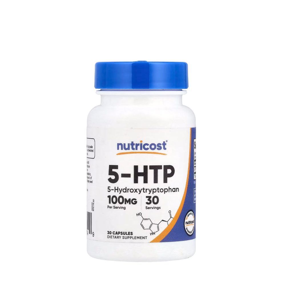 5-HTP 100 mg, Nutricost 5-HTP 100 Mg, 30 kapszula