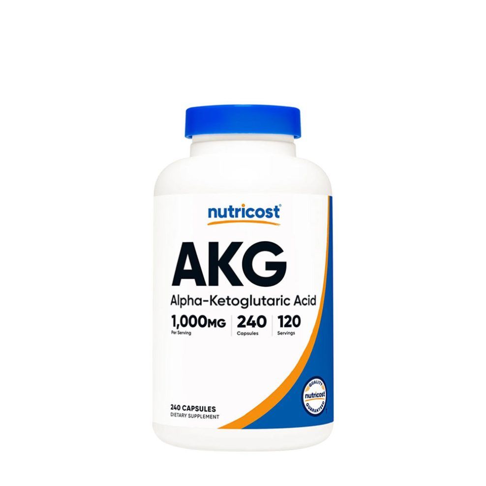 AKG 1000 mg, Nutricost AKG 1000 mg, 240 kapszula