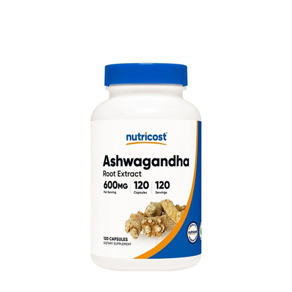 Ashwagandha gyökér, Nutricost Ashwagandha Root, 120 kapszula