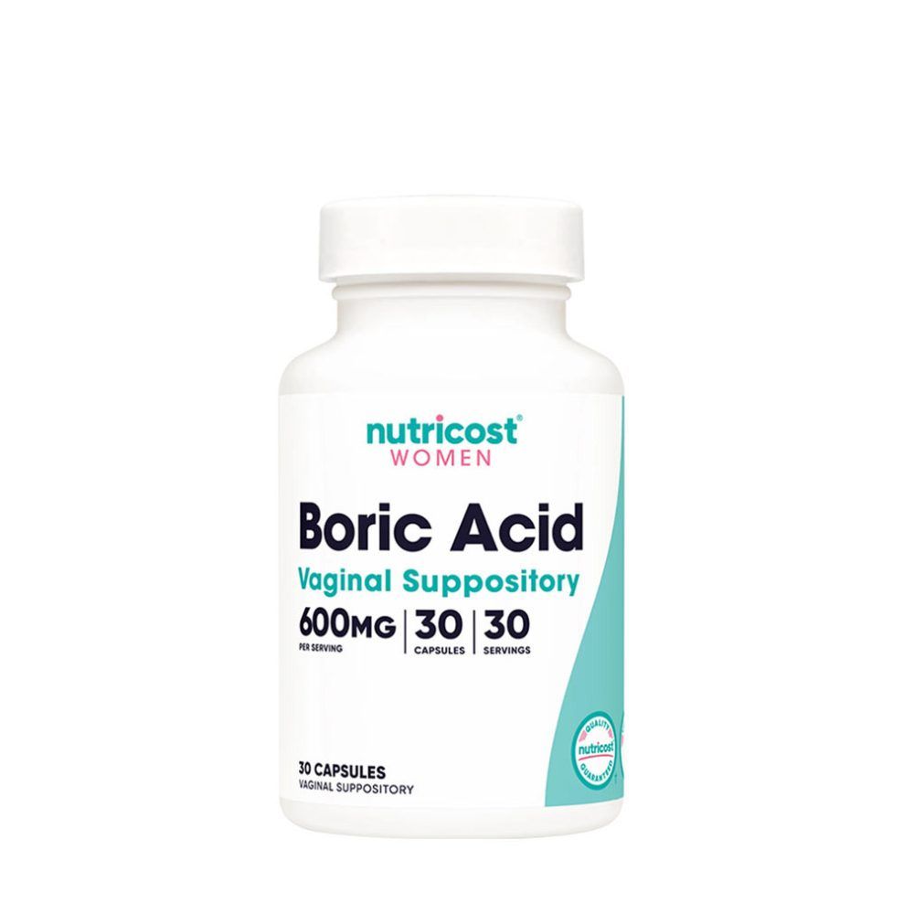 Bórsav, Nutricost Boric Acid Capsules, 30 kapszula