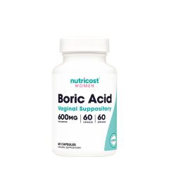Bórsav, Nutricost Boric Acid Capsules, 60 kapszula