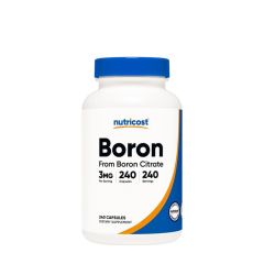 Bór, Nutricost Boron Capsules, 240 kapszula