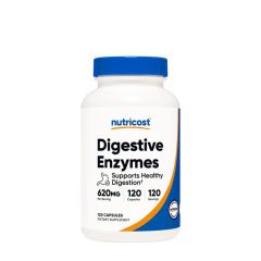 Emésztőenzim-komplex, Nutricost Digestive Enzyme Complex Capsules, 120 kapszula