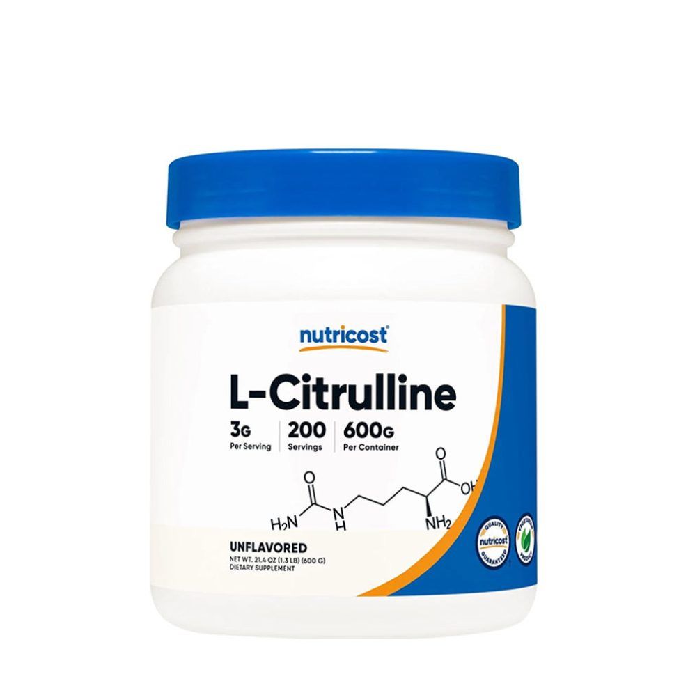 L-citrullin por, Nutricost L-Citrulline (Base) Powder, 600 g