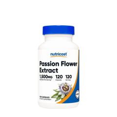 Golgotavirág-kivonat, Nutricost Passion Flower Extract, 120 kapszula