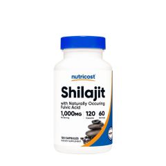 Shilajit 1000 mg, Nutricost Shilajit 1,000 mg, 120 kapszula