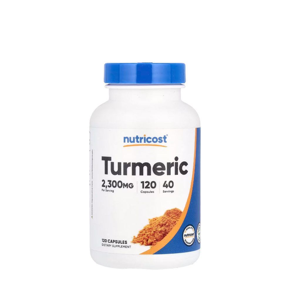 Kurkuma, Nutricost Turmeric, 120 kapszula