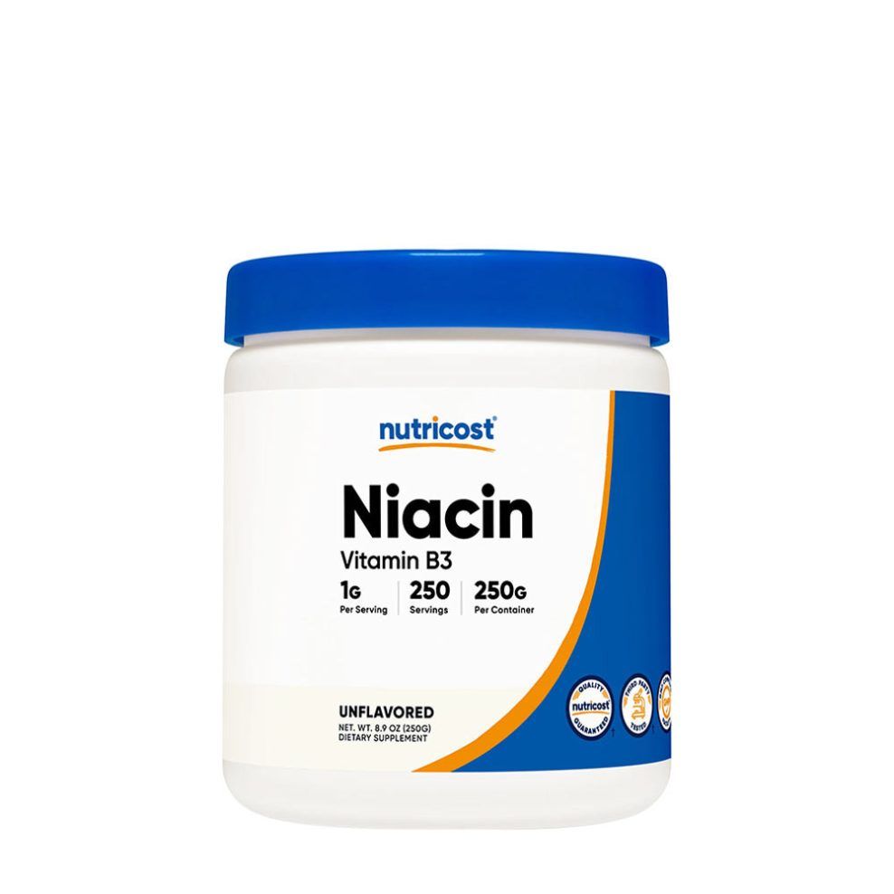 B3-vitamin niacin, Nutricost Vitamin B3 Niacin, 250 g