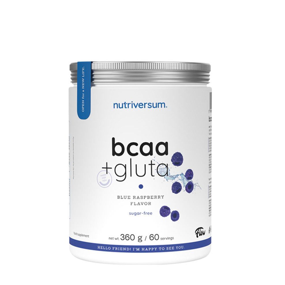 BCAA glutaminnal, Nutriversum BCAA + GLUTA, 360 g