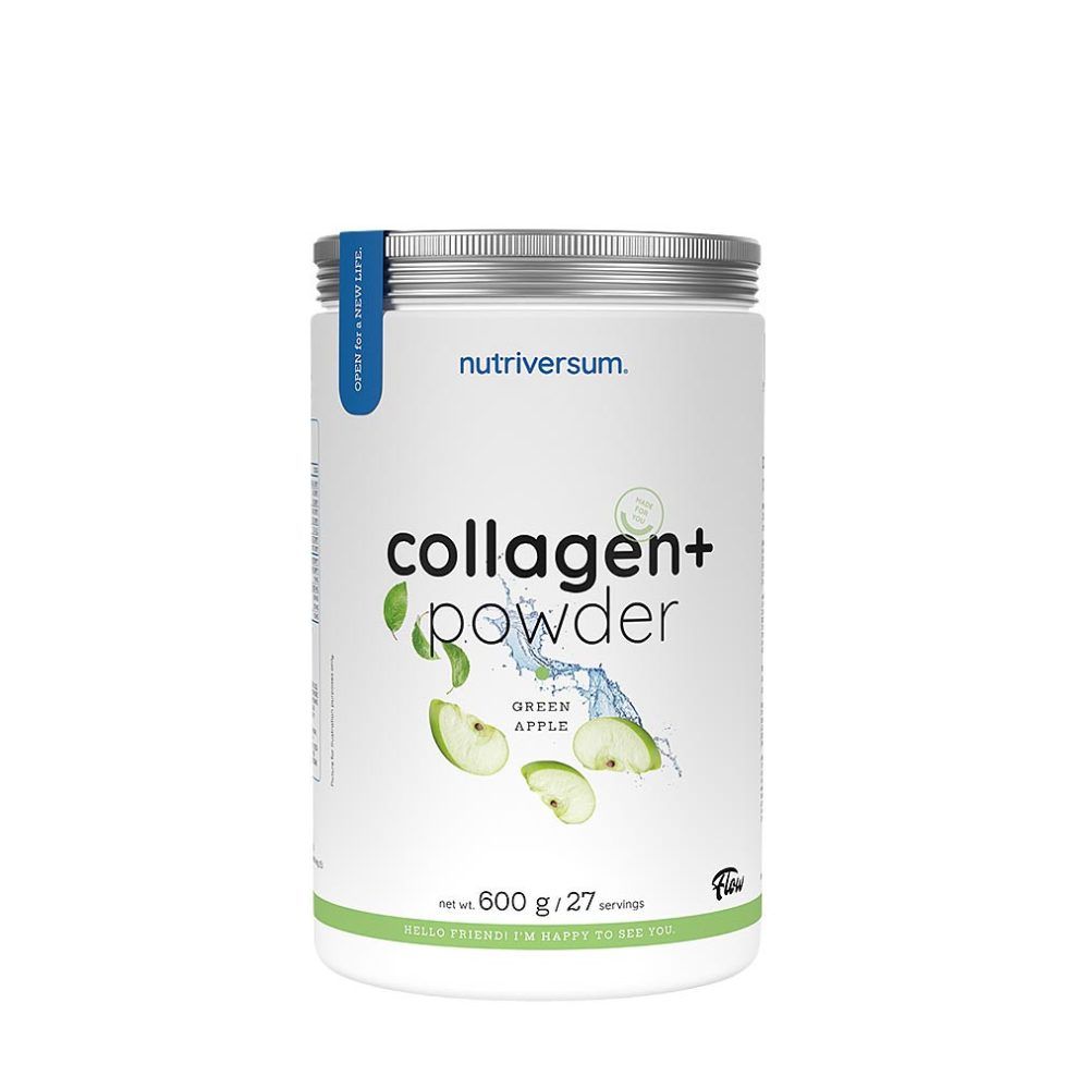 Kollagén italpor, Nutriversum Collagen+ Powder, 600 g