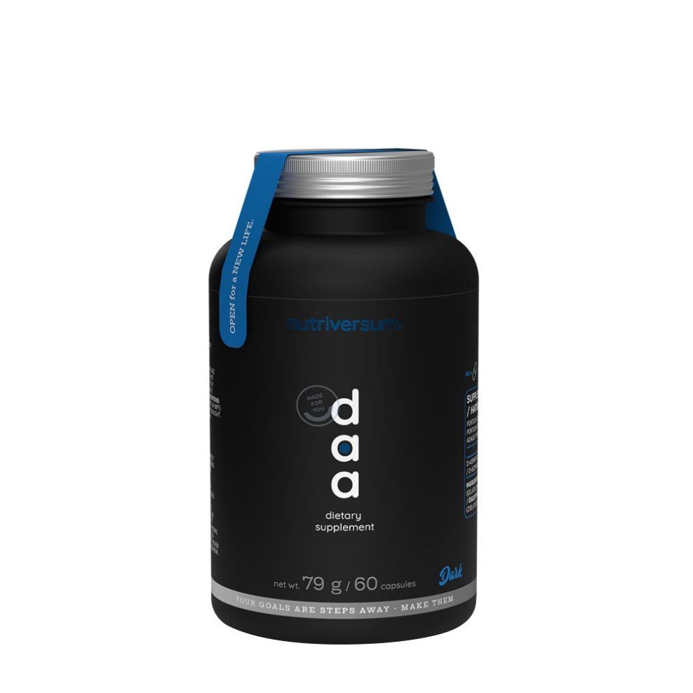 D-aszparaginsav, Nutriversum DAA, 60 kapszula