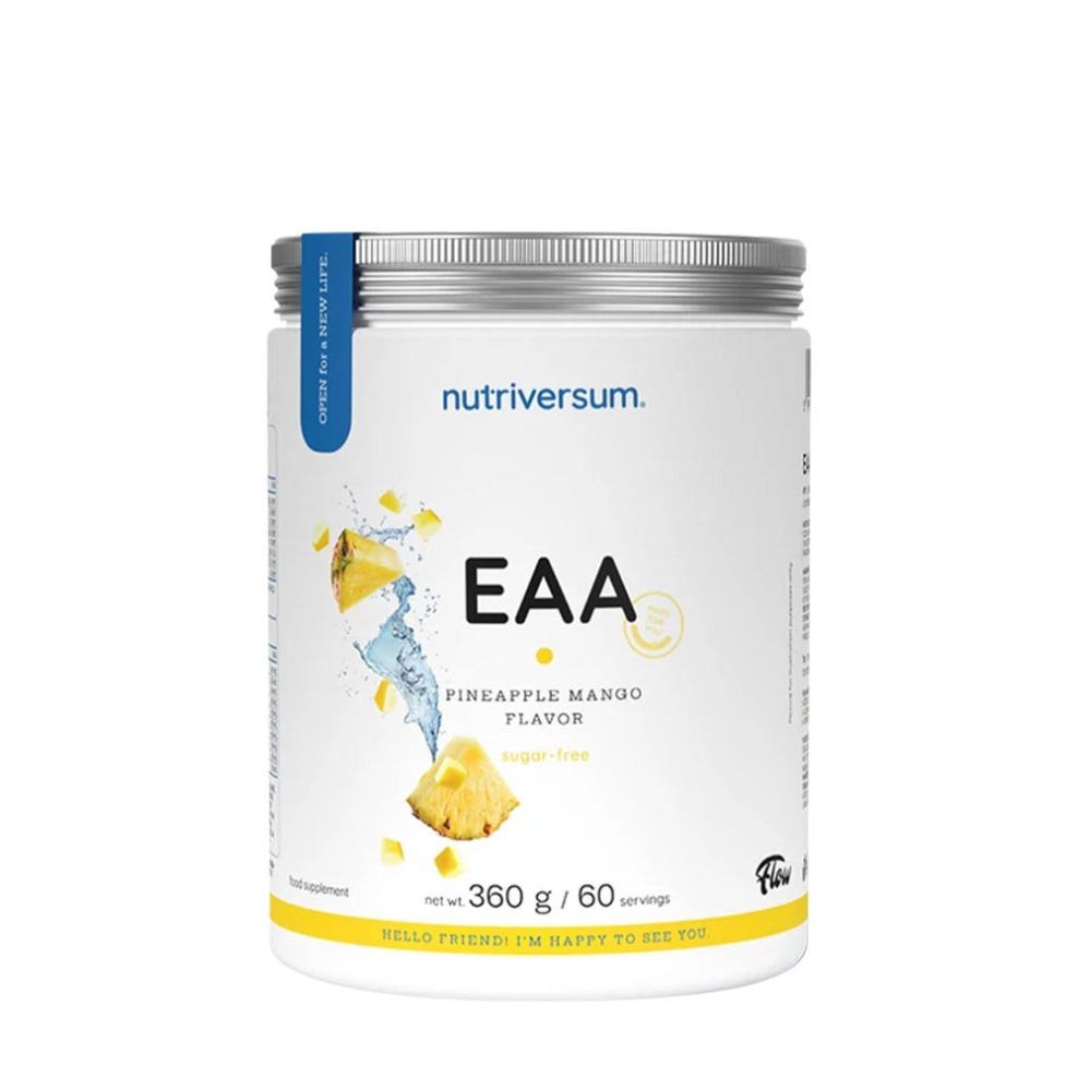 Esszenciális aminosav italpor, Nutriversum EAA Sugar Free, 360 g
