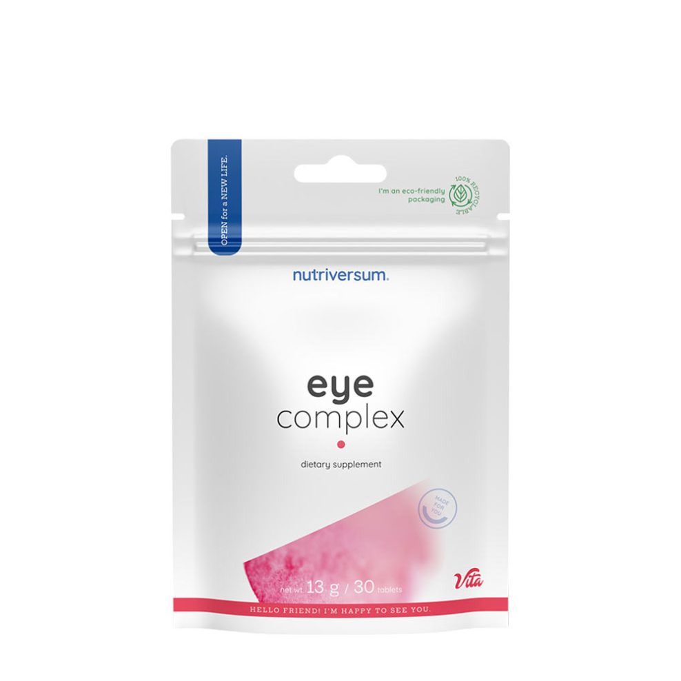 Szemvitamin-komplex, Nutriversum Eye Complex - VITA, 30 tabletta