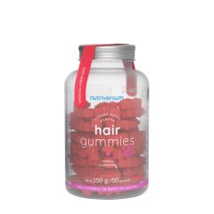 Hajápoló gumivitamin nőknek, Nutriversum Hair Gummies - WOMEN, 60 gumicukor, erdei gyümölcs íz