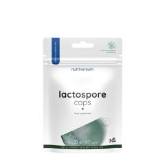 Probiotikum kapszula, Nutriversum Lactospore® Probiotic Capsule, 60 kapszula