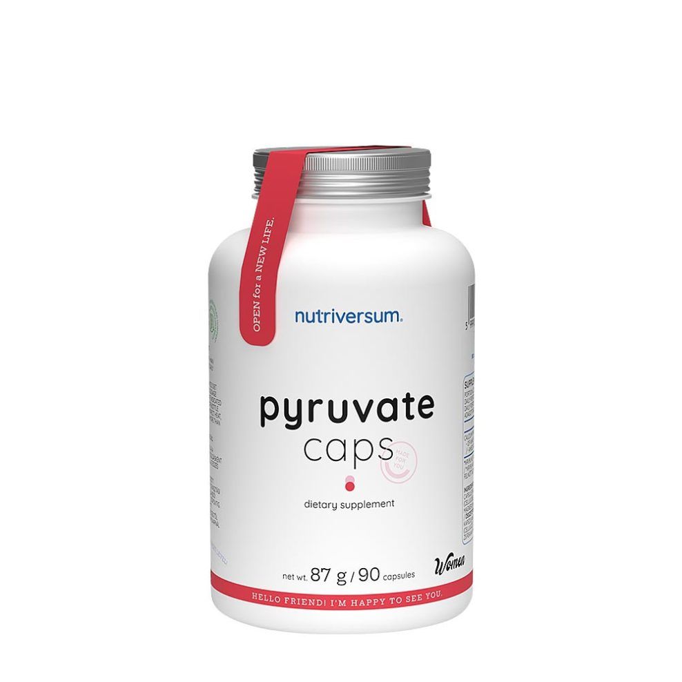 Piruvát kapszula, Nutriversum Pyruvate Caps, 90 kapszula
