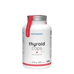 Pajzsmirigy kapszula nőknek, Nutriversum Thyroid Caps - WOMEN, 120 kapszula