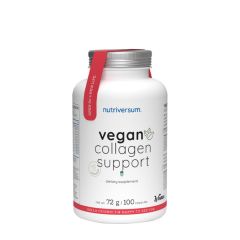 Vegán kollagéntámogató formula nőknek, Nutriversum Vegan Collagen Support - WOMEN, 100 kapszula