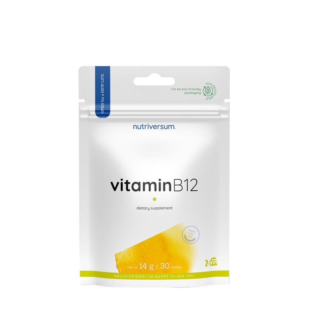 B12-vitamin, Nutriversum Vitamin B12, 30 tabletta