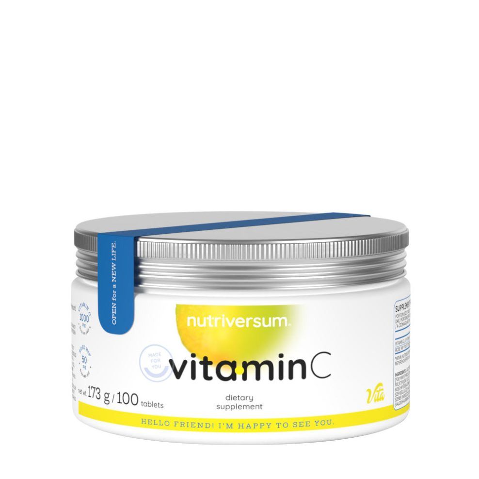 C-vitamin, Nutriversum Vitamin C, 100 tabletta