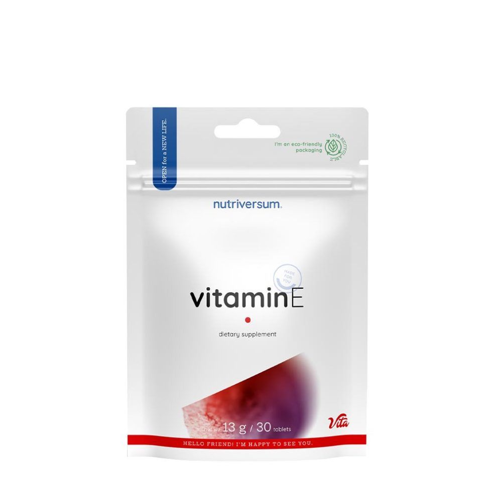 E-vitamin, Nutriversum Vitamin E, 30 tabletta
