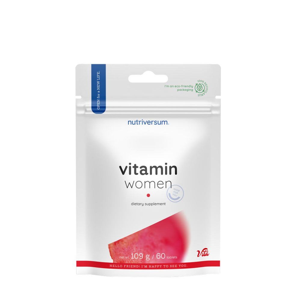 Női multivitamin, Nutriversum Vitamin Women, 60 tabletta