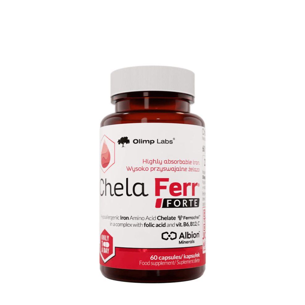 Vas-komplex, Olimp Labs Chela-Ferr Forte, 60 kapszula